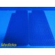 Lot of 2 Aesculap Polyvac Silicon Sterilization Mats 19" x 9" ~ 30006