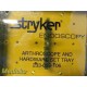 Stryker 233-032-106 Arthroscope/Hardware Storage & Sterilzation Set Tray ~ 30188