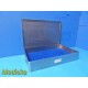 Mediflex Surgical Storage & Sterilization Case W/ Mat (20.5" x 13" x 4") ~30684