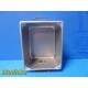 Flash-Guard system Stainless Steel Surgical Sterilization Container W/ Lid~30763