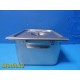 Flash-Guard system Stainless Steel Surgical Sterilization Container W/ Lid~30763