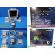 Fukuda Denshi DS-7200 Colored Touchscreen Patient Monitor W/ Patient Leads~30734