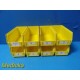 8 x Akro-Mils 30230 AkroBins Plastic Storage Bin Yellow (11 x 5.5 x 5") ~ 30837