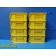 8 x Akro-Mils 30230 AkroBins Plastic Storage Bin Yellow (11 x 5.5 x 5") ~ 30837