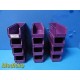 Lot of 12 Akro-Mills 30224Purple Plastic Storage Bins (11 x 4.25 x 4") ~ 30838