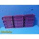 Lot of 12 Akro-Mills 30224Purple Plastic Storage Bins (11 x 4.25 x 4") ~ 30838