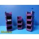 Lot of 11 Akro-Mils 30224 Purple Plastic Storage Bins (11 x 4.25 x 4") ~ 30840