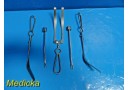 5 x Walter Lorenz Assorted CMF (Craniomaxillofacial) Instruments~22270