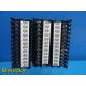 Lot of 3 Beckman Coulter 6858032 Haematology Analyzer Racks ~ 22222