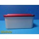 Aesculap Sterilization Container W/ Lid & Retention Plate, 11x10.75x4.75" ~30924