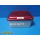 Aesculap Sterilization Container W/ Lid & Retention Plate, 11x10.75x4.75" ~30924