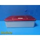 Aesculap DBP Sterilization Container W/ Lid 17.5 x 10.75 x 4.75" ~ 30932