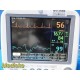 GE Dash 4000 (NBP, CO2, ECG, Temp, Masimo SpO2) Monitor W/ Patient Leads ~ 31006