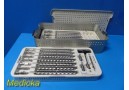  Stryker SCORPION TS SR1 IM Reamer Instrument Set W/ Carrying Case ~ 31518