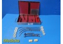 Radon Medical Fletcher Suit Brachytherapy Applicators Kit W/ Case ~ 31609