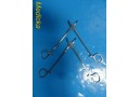 Lot of 2 V. Mueller SU16120 Heaney Needle Holders, 8-1/4 inch, Curved ~ 20322