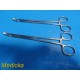 Lot of 2 V. Mueller SU16120 Heaney Needle Holders, 8-1/4 inch, Curved ~ 20322