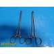 Lot of 2 V. Mueller SU16120 Heaney Needle Holders, 8-1/4 inch, Curved ~ 20322