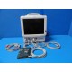 Fukuda Denshi DS-7210 Dynascope Monitor W/ SpO2,NBP,ECG,Temp,IBP Leads ~ 31925