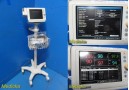 2011 Philips Sure Signs VS3 Monitor (NBP SpO2 Temp Print) W/ Leads & Stand~32182