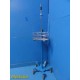 GE Dinamap Pro Care Series Rolling Stand W/ Basket Blue ~ 32241