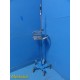 GE Dinamap Pro Care Series Rolling Stand W/ Basket Blue ~ 32241