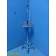 GE Dinamap Pro Care Series Rolling Stand W/ Basket Blue ~ 32241