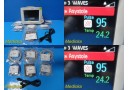 2013 Philips MP30 Intellivue Patient Monitor W/ New Leads & MMS Module ~ 32135