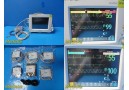 Philips MP30 Cardiac Monitor W/ Patient Leads & M3001A MMS Module ~ 32159