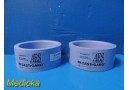 2X AES Inc Drager Medical Anesthesia System CASTrGARD Wheel Guards ~ 32886