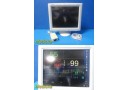 Spacelabs Ultraview SL Elotouch Sys Touchscreen Monitor W/ Adapter, Stand ~33602