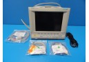 Agilent V24CT CRITICAL CARE Monitor (DTM CO CO2 NBP SpO2 EKG Temp/ Print) 11135