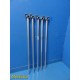 5X Zimmer Chick Orthopedics Traction Frame Plain Bar W/ Swivel Clamp 48" ~33764