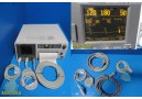 GE 120 Series Model 0129 Maternal Fetal Monitor W/ US & Toco Transducers ~ 34011