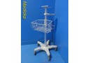 GCX Polymount Corp Patient Monitor Stand, Fixed Height W/ Utility Basket ~ 34509