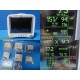 GE Dash 4000 MULTI-PARA MONITOR, CO2 IBP NBP ECG TEMP Masimo SPO2 & Print~ 34054