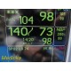 GE Dash 5000 Patient Monitor (IPB,NBP,ECG,SpO2,TEMP,CO2) W/ NEW Leads ~ 34060