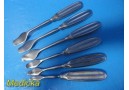 6X Sklar Surgical Assorted Chandler Elevators Orthopedic Instruments ~ 34551