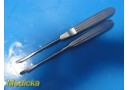 2X SKLAR & Zimmer Joseph Periosteal Elevator Orthopedic Instruments ~ 34552