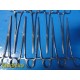 9X Teleflex Pilling 18-2615 Rochester Ochsner Forceps Straight 1x2" Teeth~34544