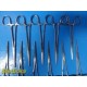 11X Weck,Pilling,Storz,Stille,Jarit,V.Mueller Assorted Rochester Forceps ~ 34546