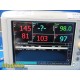 Philips VS3 SureSigns 863073 Spot Vitals Monitor W/ (NBP,SPO2,TEMP) Leads ~34218