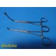 2X V. Mueller CH7950 & CH7952 Javid Carotid Artery Bypass Shunt Clamps ~ 34579