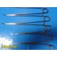 9X V. Mueller, Pilling, Weck, SSI Ultra Assorted General Surgery Forceps ~ 34565