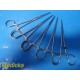 Sklar Pilling Jarit Assorted Hemostatic Forceps (Rochester, Pean, Ochsner)~34560