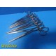 Sklar Pilling Jarit Assorted Hemostatic Forceps (Rochester, Pean, Ochsner)~34560