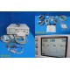 GE 250 Series 259A Fetal Monitor W/ Event Clicker, Transducers & Leads ~ 34284