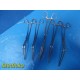 Applied Med V.Muller Jarit Assorted Abdominal Vascular Surgery Forceps Set~34583