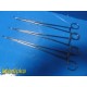 13X Symmetry Codman Pilling Assorted Cardio Thoracic Surgical Forceps ~ 34588