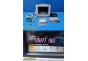 Philips MP5T 865120 Intellivue Monitor (NBP, ECG, SpO2, Temp) W/ Leads ~ 34329